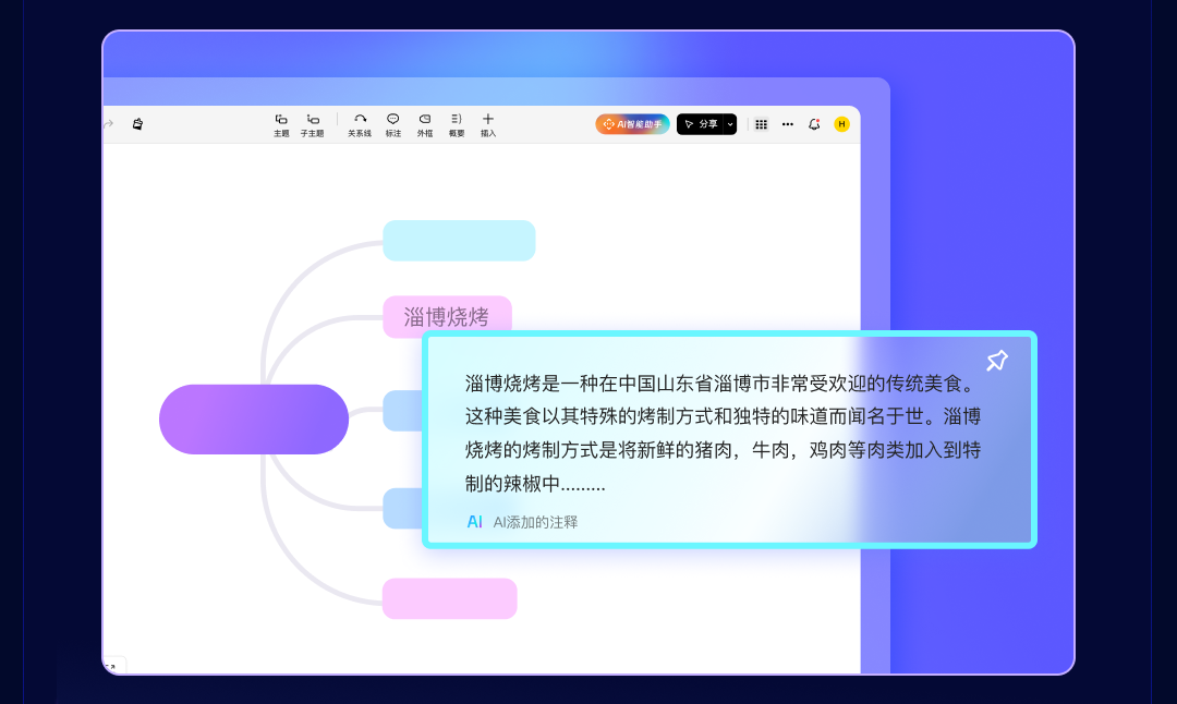 生产力MAX：AI连续对话，一键转思维导图丨亿图脑图AI助手